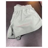 Gray Women's Athletic Shorts, Large