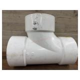 6-Inch PVC Sanitary Tee Pipe Fitting