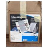 Aluminum Exhaust Wall Vent, 6-Inch