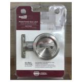 Satin Nickel Round Pocket Door Latch