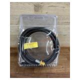 1/4-Inch LP Gas Hose with Brass Fittings