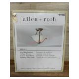 Allen + Roth Semi-Flush Mount Ceiling Fixture