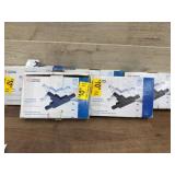 Lithonia Lighting H-Track T Connectors, Boxed Set