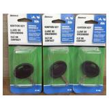 3 Arnold Universal Ignition Keys
