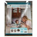 Multi-Use Decorative Metal Walk-Through Gate