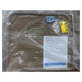 Beige Vanity Cabinet Mat, 21 5/8" x 18 1/8"