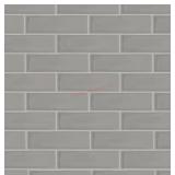 Boutique Ceramic Boutique Crafted Gray 2-1/2-in x