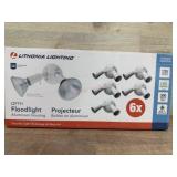 Lithonia Lighting Outdoor Floodlight Set (6 Pieces