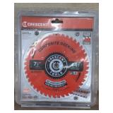Crescent 7 1/4-Inch Composite Decking Saw Blade