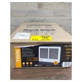Twin High-Output Fan-Forced Heater