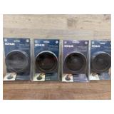 4 Kohler Matte Black Disposal Flanges