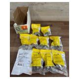 10 Packs of Apollo 1-Inch Pinch Clamps