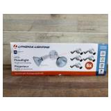 Lithonia Lighting Outdoor Floodlight Set, 6-Pack