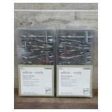 Chrome Shower Hooks, 24 Pieces Total