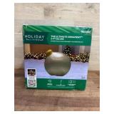 Holiday Living Silver 2-Foot Decorative Ornament