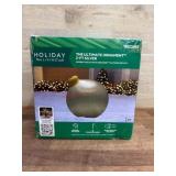 Holiday Living 2-Ft Silver Ornament