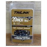 20-Inch Titanium Full Chisel Chainsaw Chain