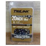 20-Inch Titanium Full Chisel Chainsaw Chain