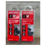 Craftsman 8-Inch Cordless Saw Chains, Pack of 2
