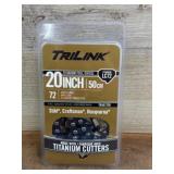 20-Inch Trilink Titanium Chainsaw Chain
