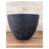 16-Inch Blackwash Planter by Allen + Roth