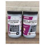 Two Containers of Pewter All-In-One Paint