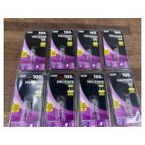 Eight 100-Watt Halogen Light Bulbs