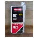 Oregon 18-Inch Chainsaw Chain, M72 Pro
