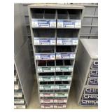 3-6 drawer hardware organizer shelves Wtih