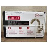Delta Becker SpotShield Faucet, Brushed Nickel