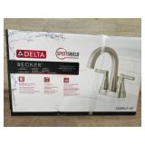 Delta Becker Bathroom Faucet, SpotShield Finish