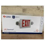 Lithonia Lighting LED Exit/Emergency Combo Sign