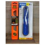 Johnson Level and Kobalt Magnetic Organizer Set