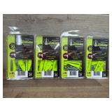 WallClaw Hammer-In Drywall Anchors (4 Packs)