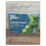 Large Plant Food Spikes, Tree & Shrub, 12 Count
