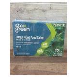 Sta-Green Large Plant Food Spikes, 12 Ct