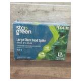 Sta-Green Large Plant Food Spikes, 12-Count