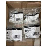 Pack of Square Washers, 1/4-Inch, 4 Units Total