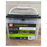 Grip-Rite Galvanized Patio/Deck Nails, 3.5 Inches