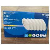 6-Pack 4-Inch LED Recessed Lighting Kit