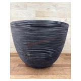 16-Inch Blackwash Shell Planter by allen + roth