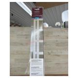 Bypass Sliding Door Hardware Set, 72-Inch Opening