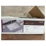 Allen + Roth Undermount Rectangular Sink