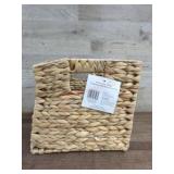 Woven Hyacinth Storage Bin