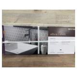 Allen + Roth Ceramic Bathroom Sink with Faucet
