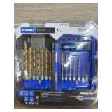 21-Piece Drill and Driver Bit Set