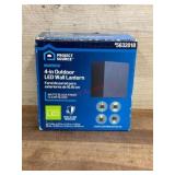 4-Inch Outdoor LED Wall Lantern