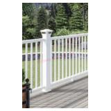 Deckorators 4-in x 4-in x 4-ft White Composite