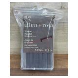 Matte Black Drawer Pull Set, 6 Pieces