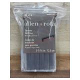 6 Matte Black Drawer Pulls